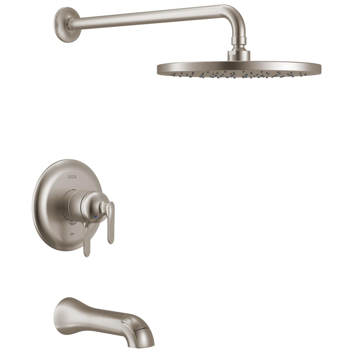 DELTA® T17445-SS-PR 17 Series Tub Shower Trim, 1.75 gpm Shower, Lumicoat® Stainless