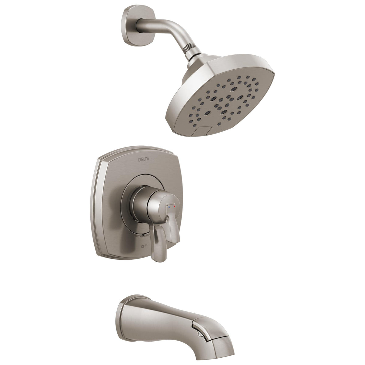 Stryke - 17 Series Thermostatic Tub and Shower - Stainless
