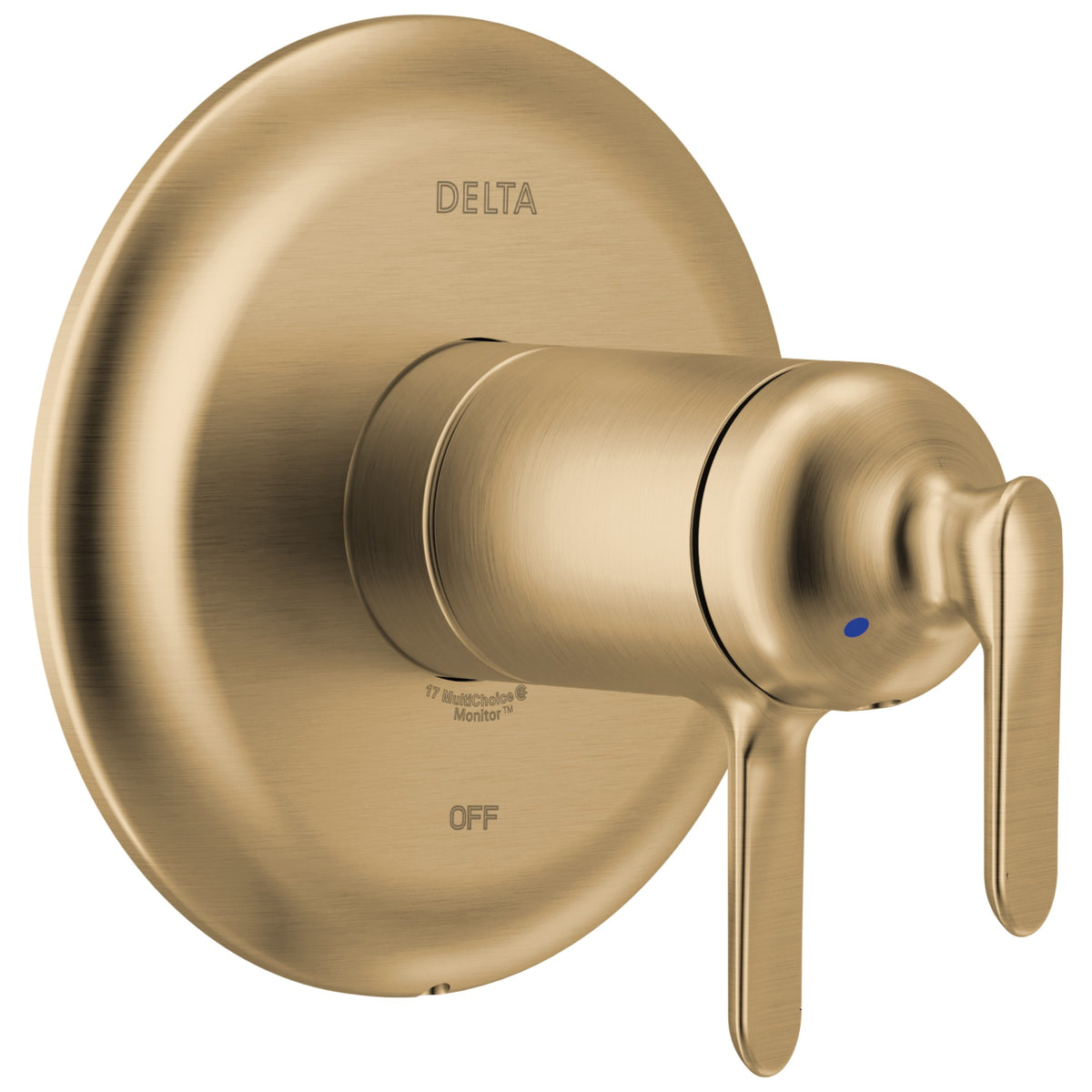 DELTA® T17T045-CZ-PR 17T Valve Only Trim, 1.75 gpm Shower, Lumicoat® Champagne Bronze