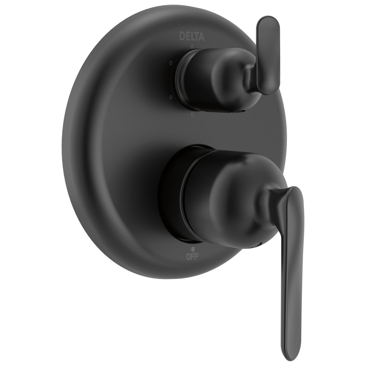 DELTA® T24945-BL 6-Setting Diverter Trim, Matte Black