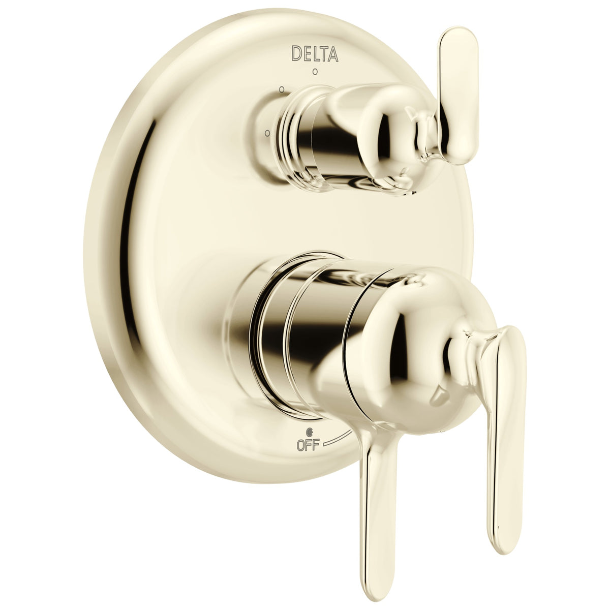 DELTA® T27845-PN-PR 3-Setting Diverter Trim, Lumicoat® Polished Nickel