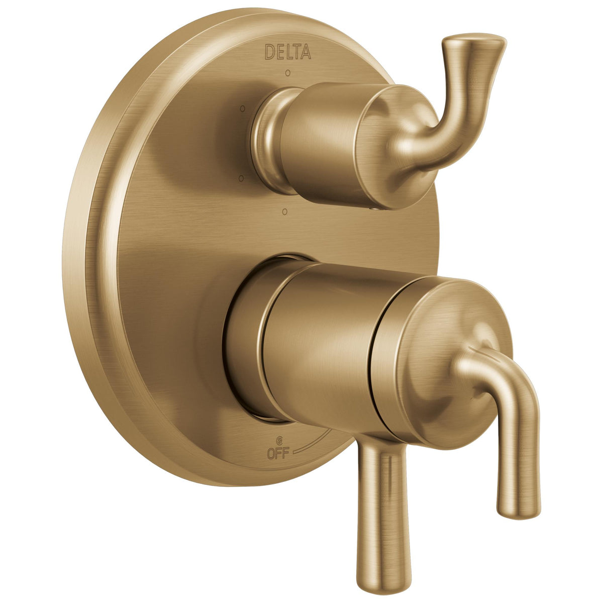 DELTA® T27933-CZ 14 Series Integrated Valve Trim, 5.8 gpm Shower, Champagne Bronze