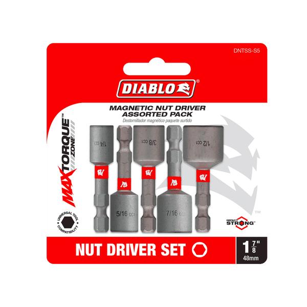 Magnetic Nut Driver - 1-7/8" OAL