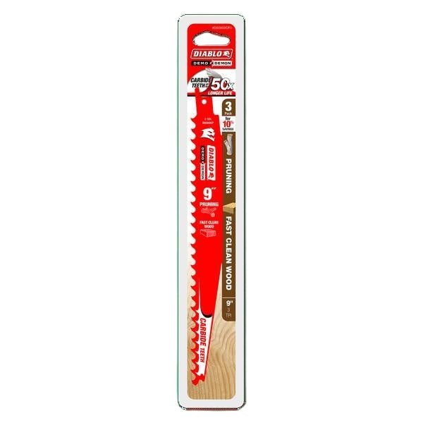 Reciprocating Saw Blade - 9" L - 3 TPI