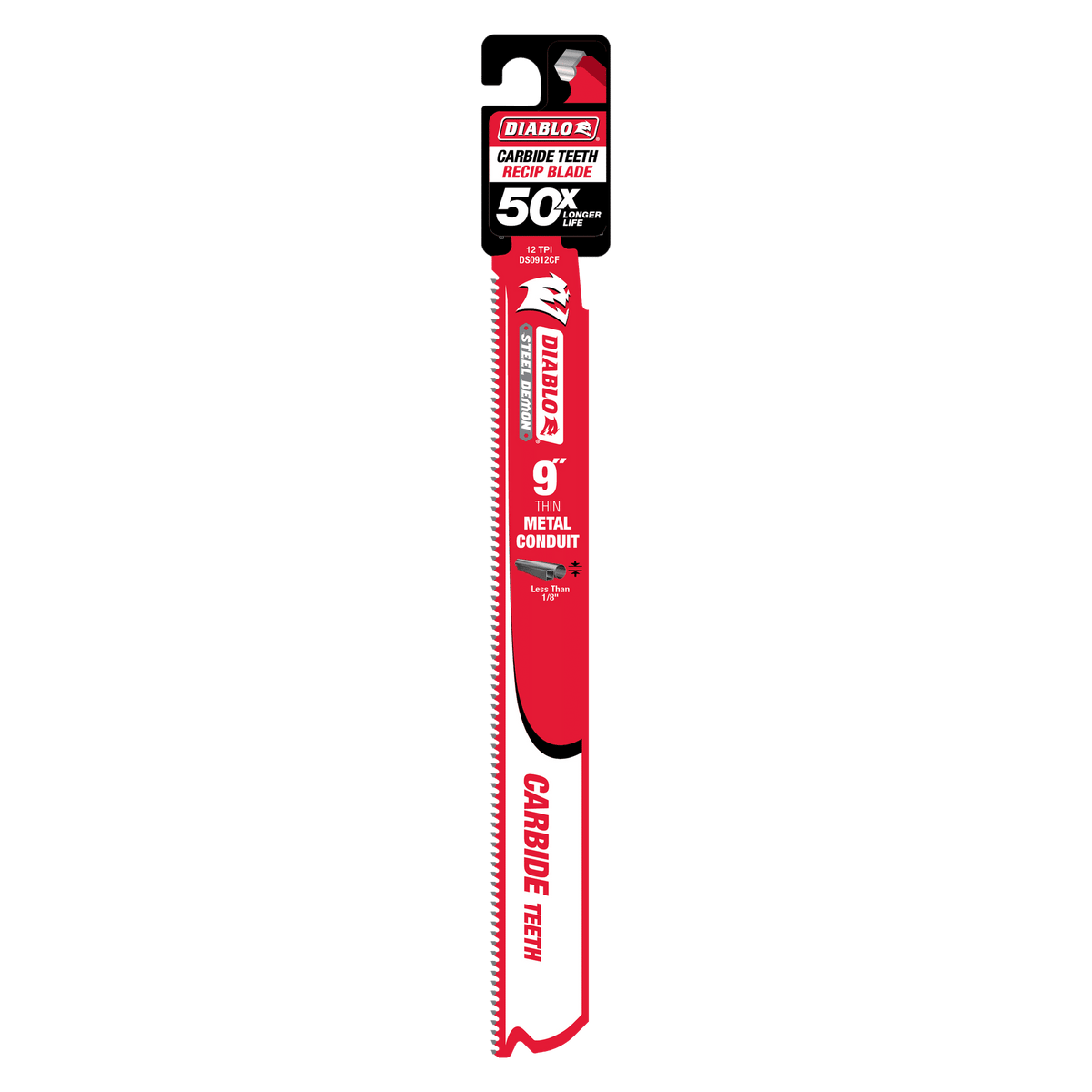 Steel Demon - Reciprocating Saw Blade - 9" L - 12 TPI