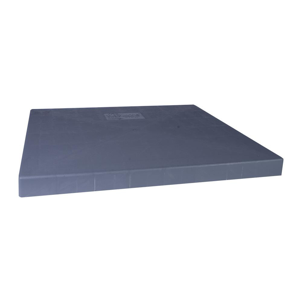 Diversitech E-Lite® EL3842-3 Equipment Pad, 38 in L x 42 in W x 3 in D, Polypropylene