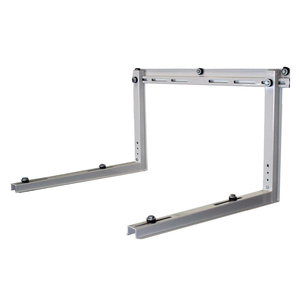 Quick-Sling® QSWB4000 Wall Bracket With Rail, 33-1/2 in L x 25-1/4 in W x 18-1/8 in H, Telegray