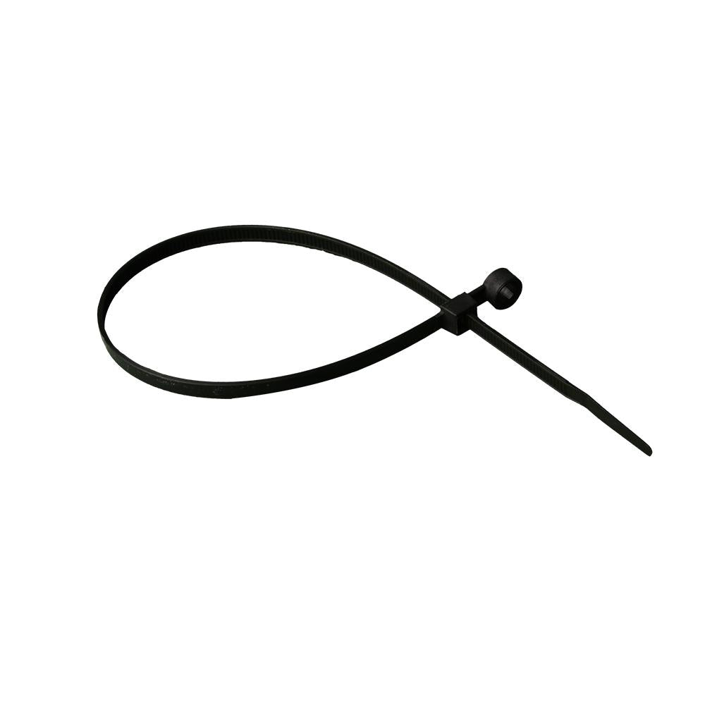 Diversitech WTMB07C Wire Tie With Mounting Hole, 7 in L, Nylon, Black