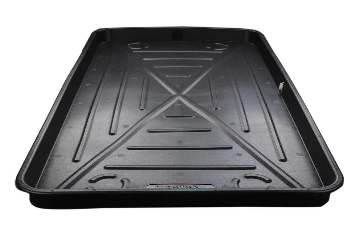 A/C Secondary Condensate Drain Pan - Black - ABS