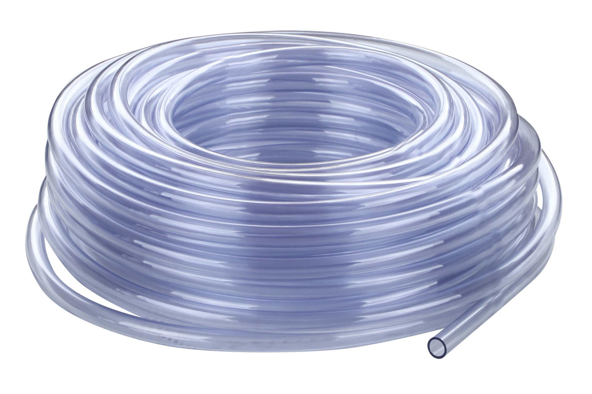 Diversitech 7-12 Drain Line Tubing, 100 ft L x 0.5 in ID x 0.631 in OD, Vinyl
