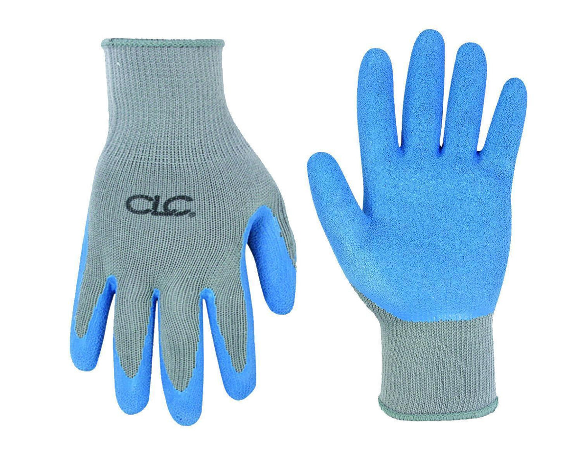 Dottie® 2030L 6773 General Purpose Gloves, Work, Grip Style, Latex Rubber Palm, Elastic Wrist Cuff