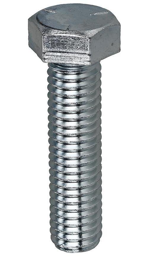 Dottie® 5MB38114 Partial Thread Cap Screw, 3/8-16, 1-1/4 in L Under Head, 5 Grade, Steel, Zinc Plated