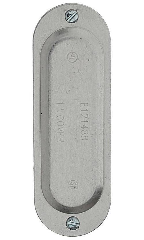 Cover - 1/2" Hub - Aluminum