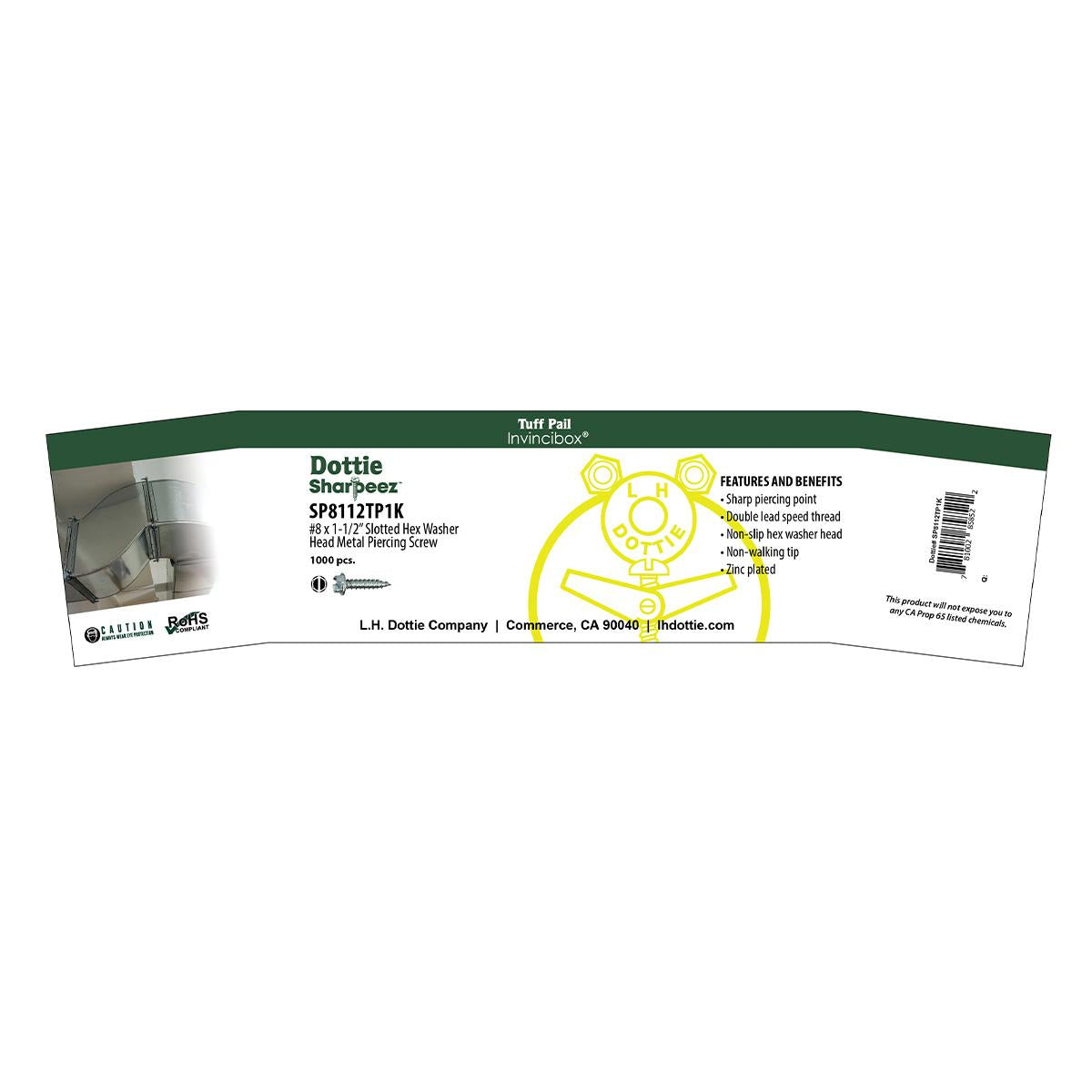 SP8112TP - Sharpeez Piercing Screw - 1-1/2" OAL