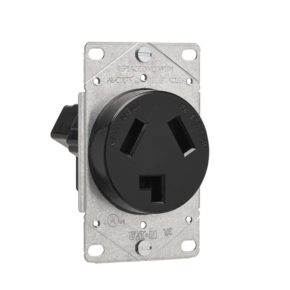 Flush Mount Power Device Receptacle - 125/250 V