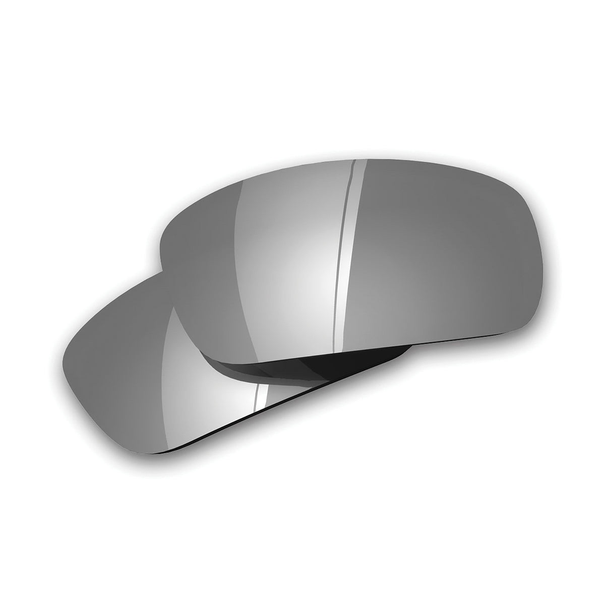 EDGE® 9437 Replacement Lens, Anti-Scratch Silver Mirror, For Use With Khor Safety Eyewear