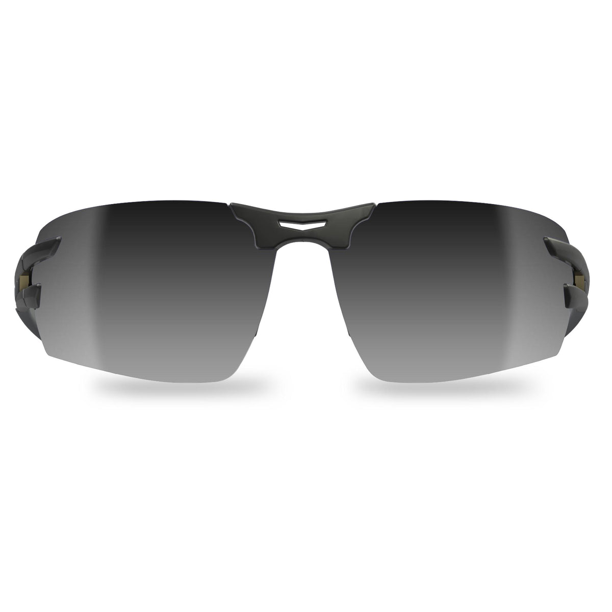 EDGE® SL117 Salita Safety Glass, Scratch-Resistant, Silver Mirror Lens, Black, TPR/PC Frame, Polycarbonate Lens, ANSI Z87.1 -2020