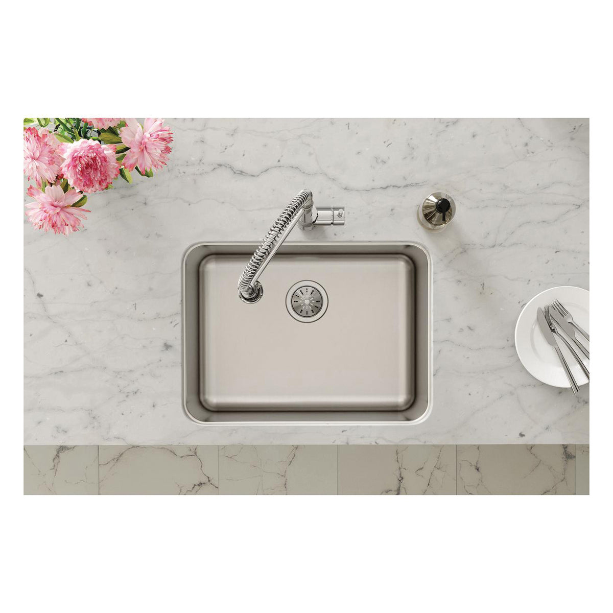 Lustertone Classic - 25-1/2" Kitchen Sink - Single Bowl