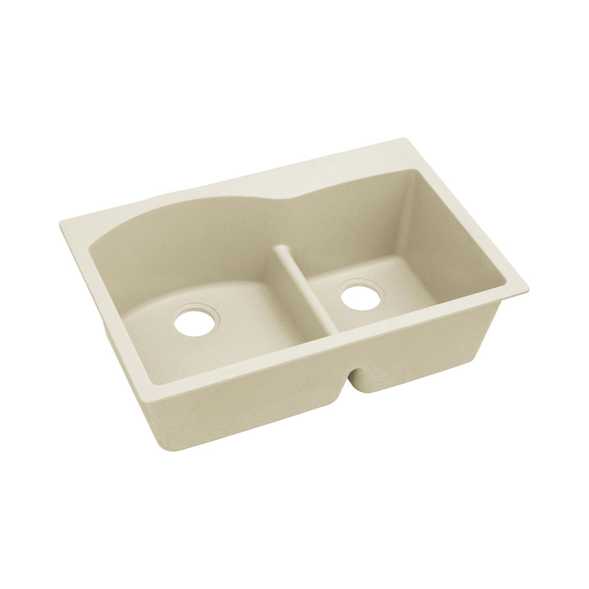 Luxe - 33" Traditional Kitchen Sink with Aqua Divide