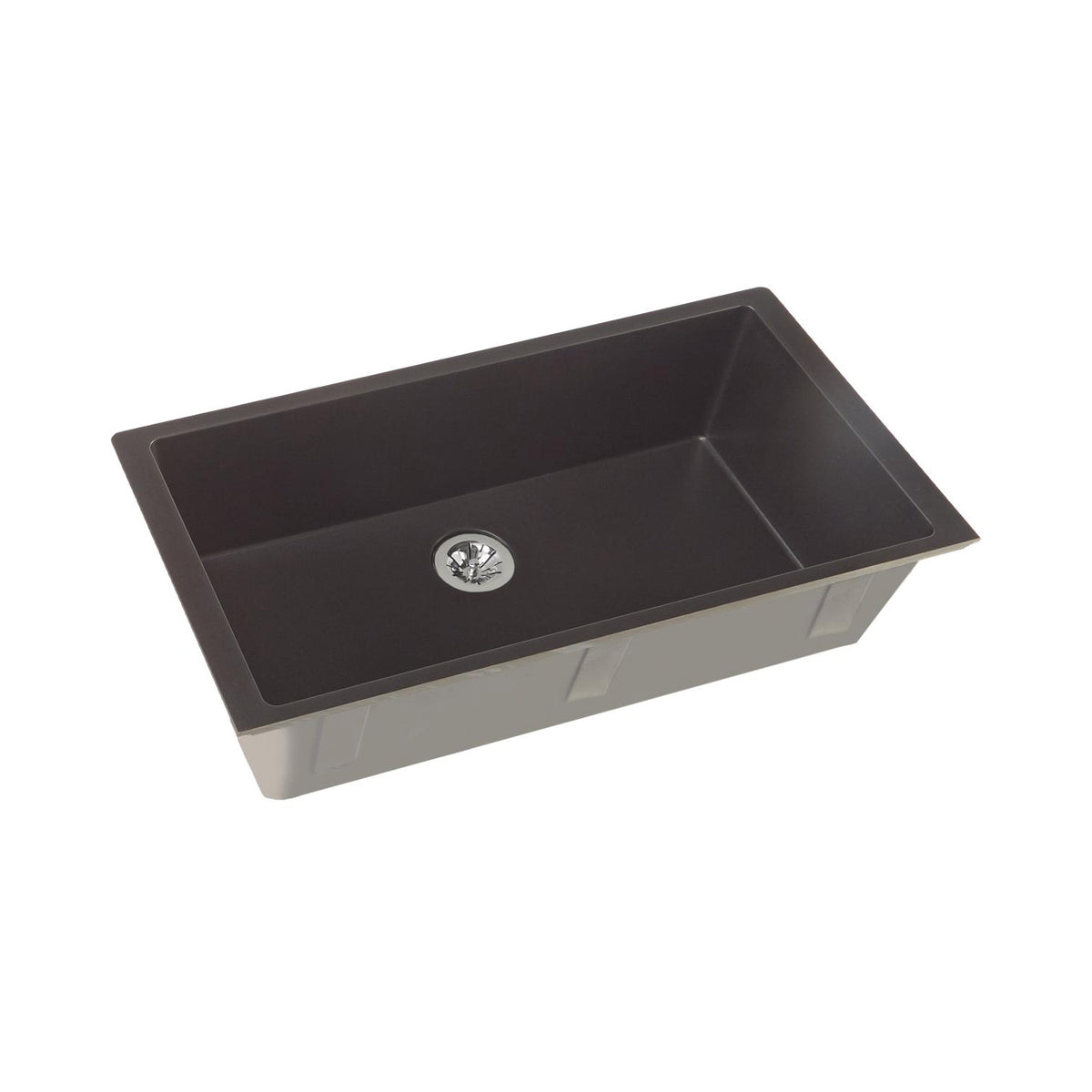 Quartz Luxe - 35-7/8" Traditional Kitchen Sink - Undermount