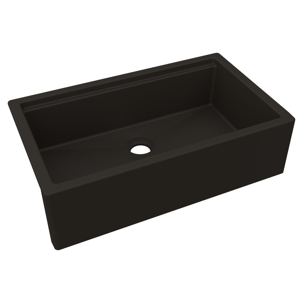 Quartz Luxe - Single Bowl Farmhouse Workstation Sink