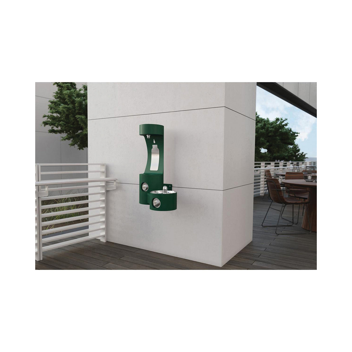 EZH2O - Vandal-Resistant Bottle Filling Station - Wall Mount