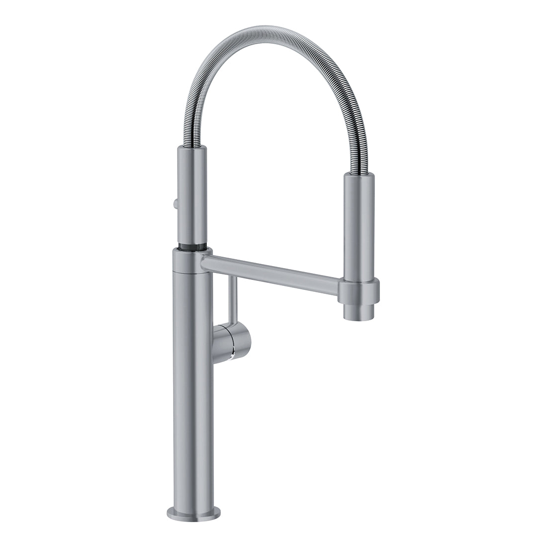 FRANKE FF44 Pescara Semi-Professional Pull-Down Faucet, FRANKE Pescara Semi-Professional Pull-Down Faucet, 1.75 gpm Flow Rate, 1 Faucet Holes