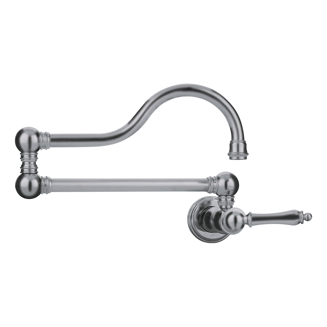FRANKE Farm House Artisan Pot Filler Faucet, Residential, 2.2 gpm Flow Rate, 180 deg Swivelpout