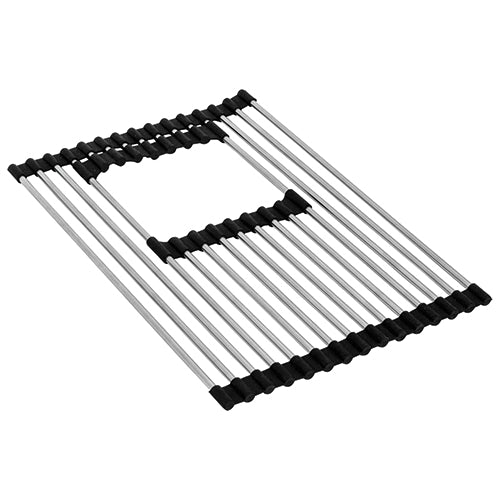 Modern/Contemporary Bottom Roller Mat - Stainless Steel
