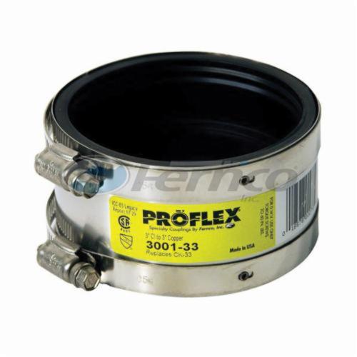 Proflex 3001-32 Shielded Pipe Coupling - 3 x 2"
