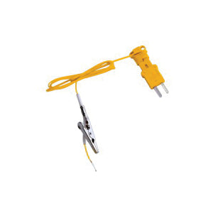Fieldpiece ATA1 K-type Thermocouple With Alligator Clip, Nickel Aluminum/Nickel Chromium