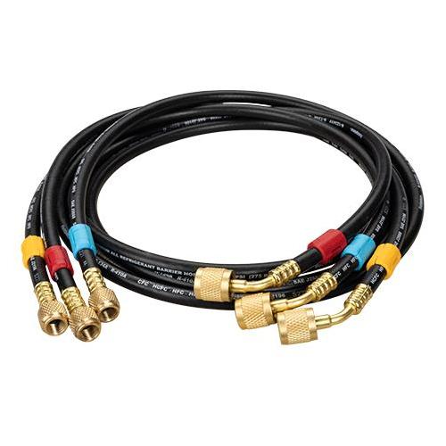 Fieldpiece HR1L Low Loss Valve Hose, 1/4 in Size, 800 Pressure