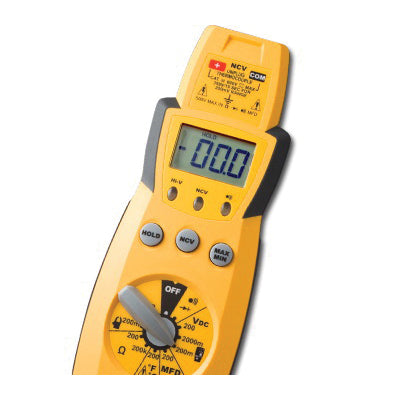 Manual Ranging Digital Multimeter - 200/600 Vac