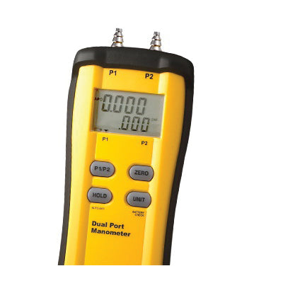 Dual Port Manometer - 60 to 60" Wc
