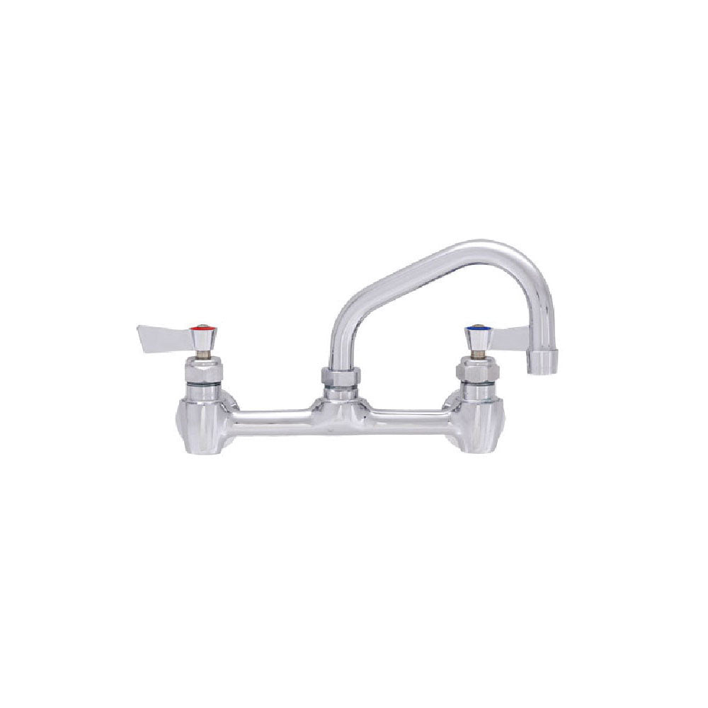 Fisher 3251 Kitchen Sink Faucet, Commercial, 2.2 gpm Flow Rate, 8 in Center, Swivel Spout, Domestic