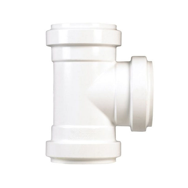 4 SAN TEE PVC GASKETED