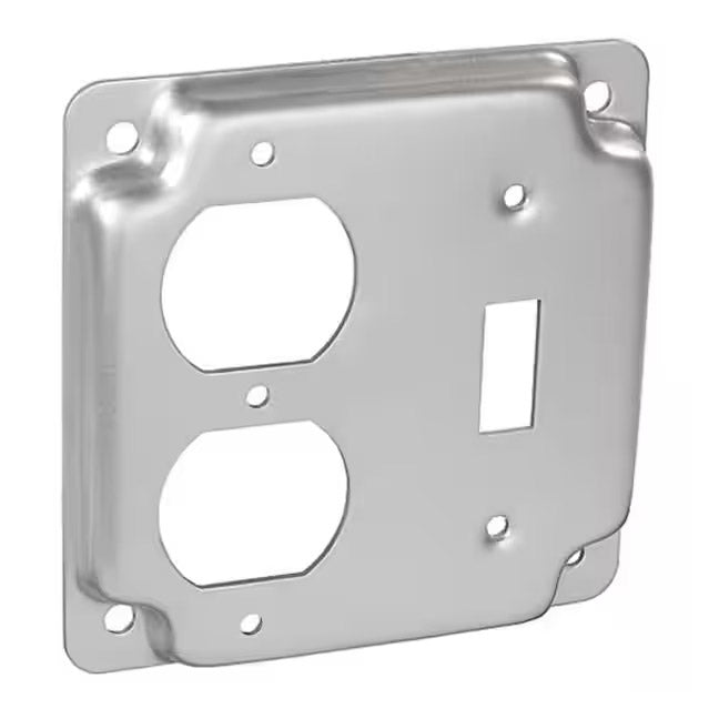 4" SQ EXPOSED WORK COVER TOGGL