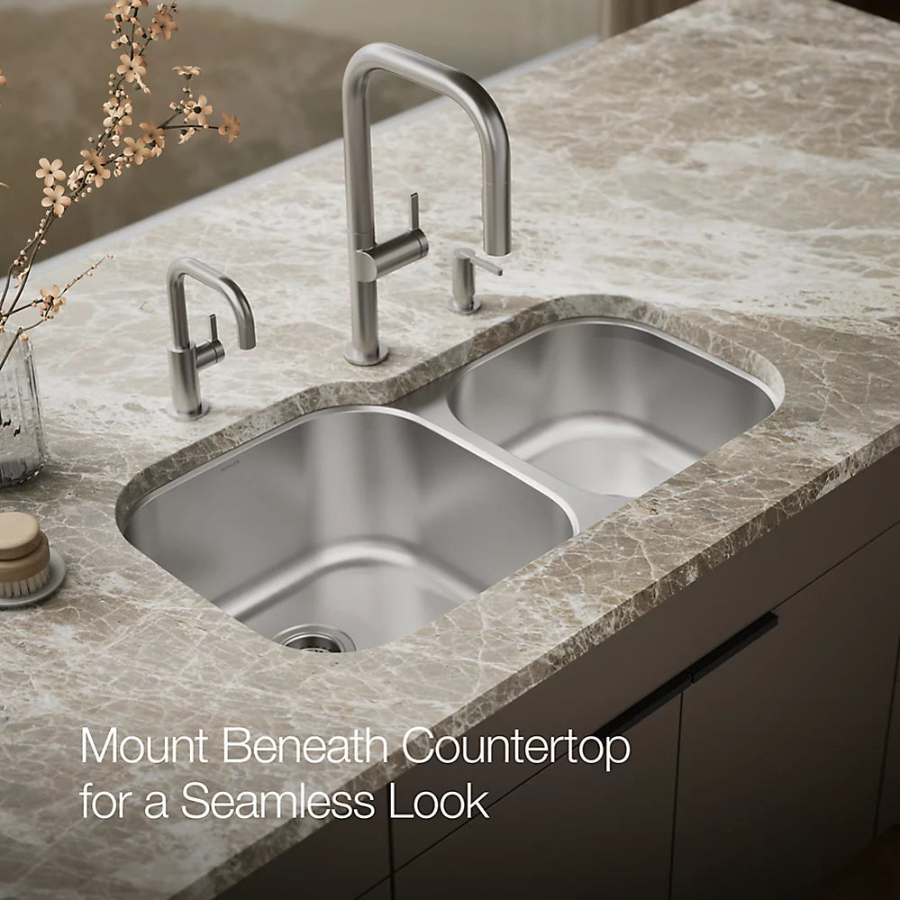UNDERTONE DBL XL/MED SS SINK