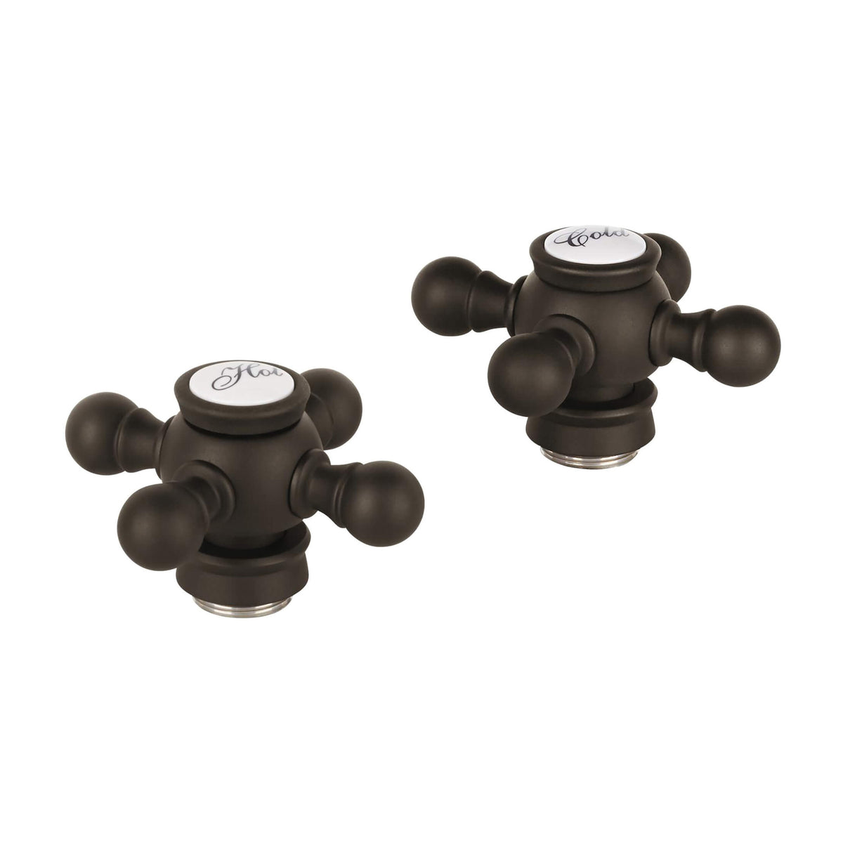 GROHE 18733ZB0 Geneva™ Faucet Cross Handle, For Use With Bridgeford 2-Handle Faucet, Metal, Oil Rubbed Bronze, Import