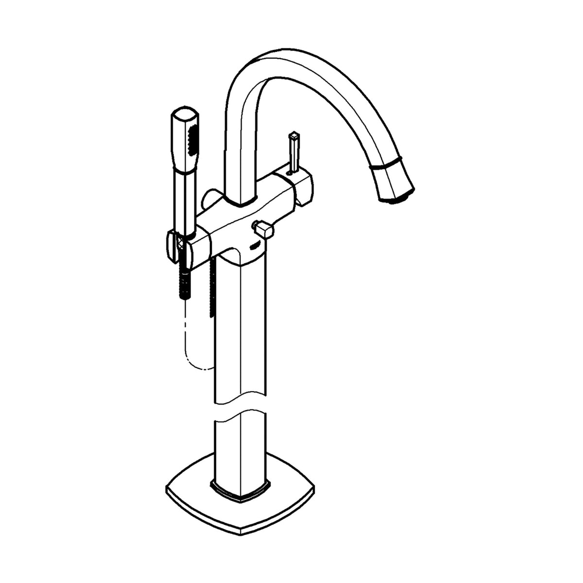 GROHE Grandera™ 23318_A Tub Faucet