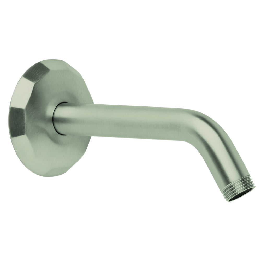GROHE 27034EN0 Kensington® Shower Arm, 6 in L, 1/2 in MNPT, Import