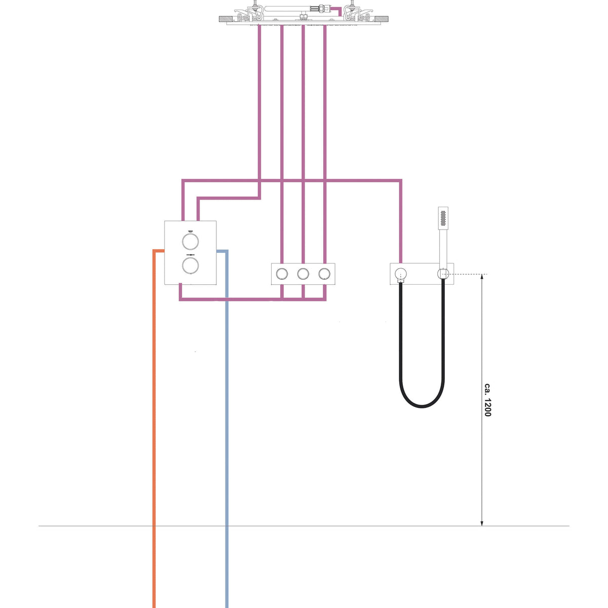 Grohtherm - F27625_0 Volume Control Trim