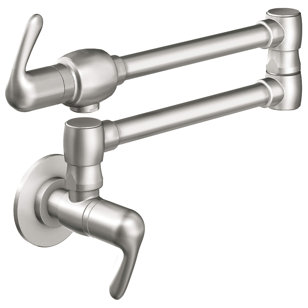 GROHE 31075SD0 Ladylux3 Pot Filler Faucet, 1.75 gpm Flow Rate, Swivel Spout, Brushed Stainless Steel, Import
