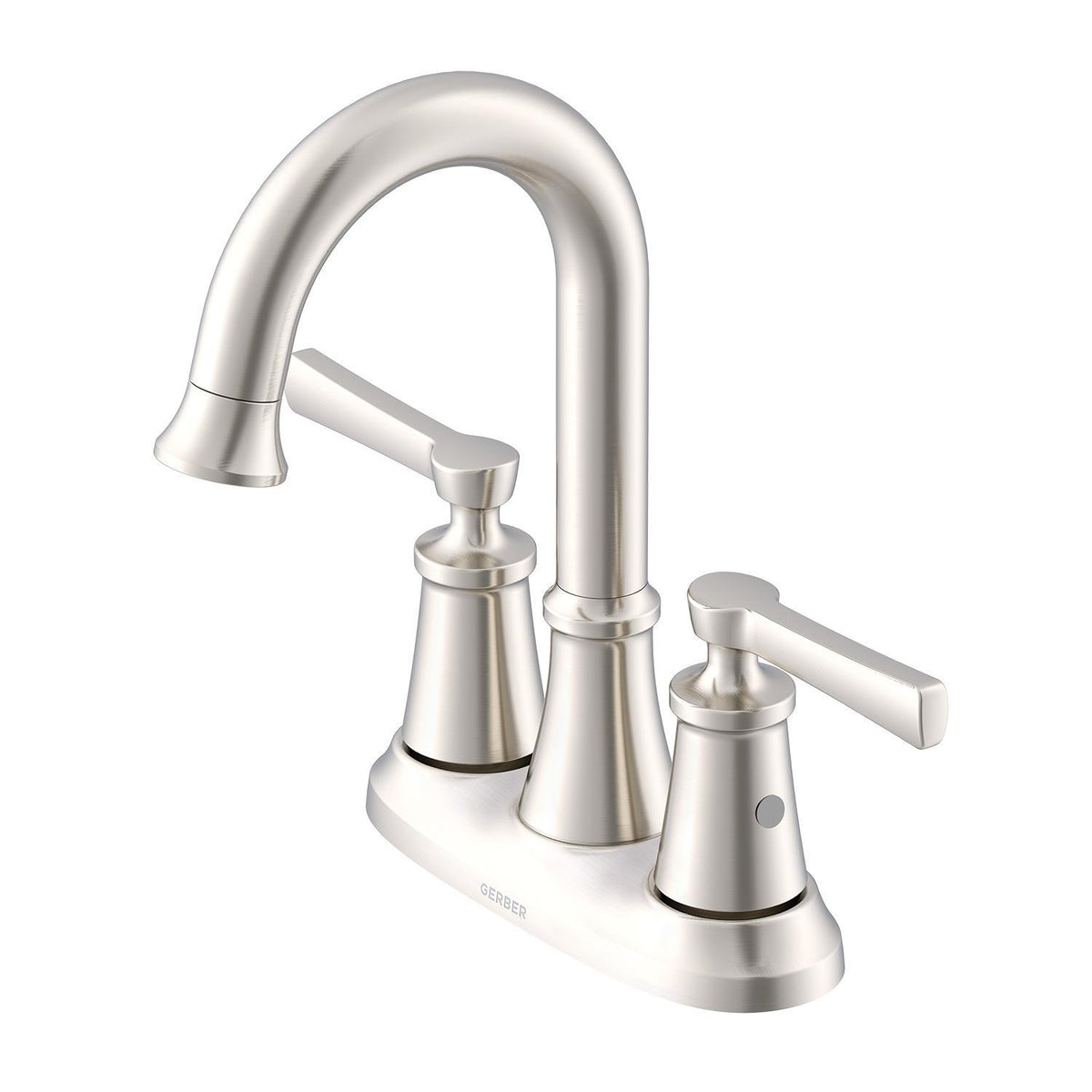 Gerber® D307079BN Northerly Faucet, Brushed Nickel, 2 Handles, 50/50 Touch-Down Drain, 1.2 gpm Flow Rate