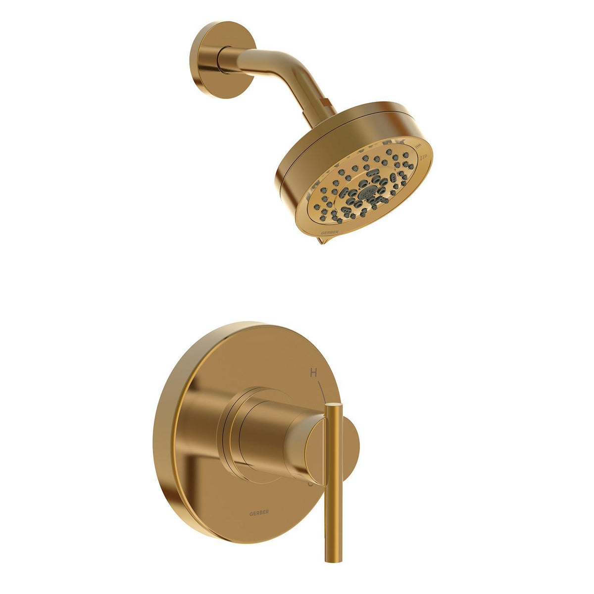 Gerber® D511558BBTC Shower Only Trim Kit, 1.75 gpm Shower, Brushed Bronze
