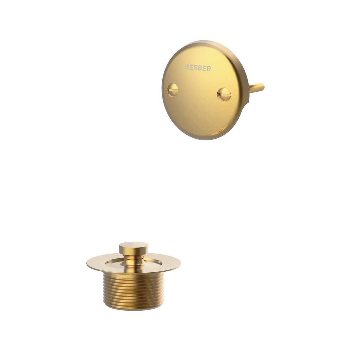 Lift and Turn Replacement Drain Trim Kit - Brass/Copper