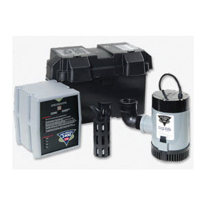 Battery Backup Sump Pump System - 2400 Gph - ABS