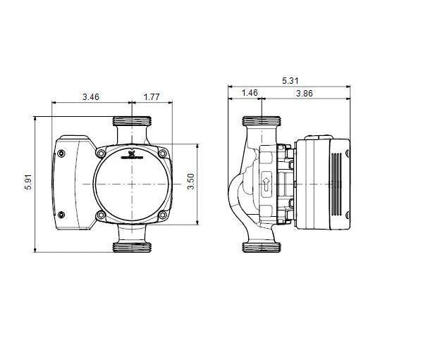 Pump - Stainless Steel - 8.36 GPM