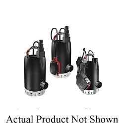 Grundfos 96781233 Unilift CC 1-Stage Submersible Drainage Pump, 230 V AC, 1-1/4 in NPT Outlet, PP15GF, 2.5 A, 1 ph