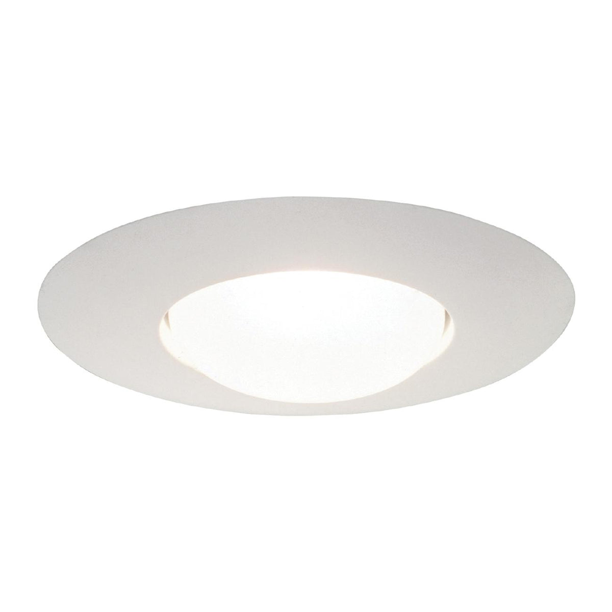 Halo 301P H7 301 Open Round Lighting Trim, 6 in Dia Inside x 7-1/4 in Dia Outside, Incandescent Lamp, For Use With H7 Downlight Fixture, H7T, H7TCP and H7RT Housing, Aluminum